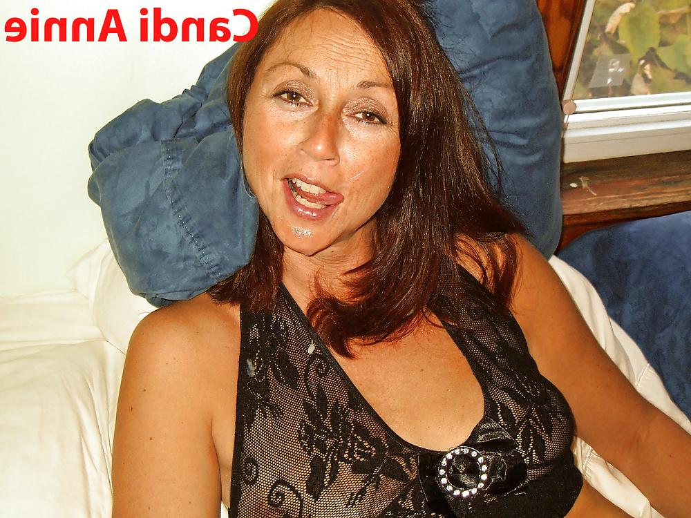 20P Candi Annie Sexy Swinging MILF Sucks and Fucks Facial ending