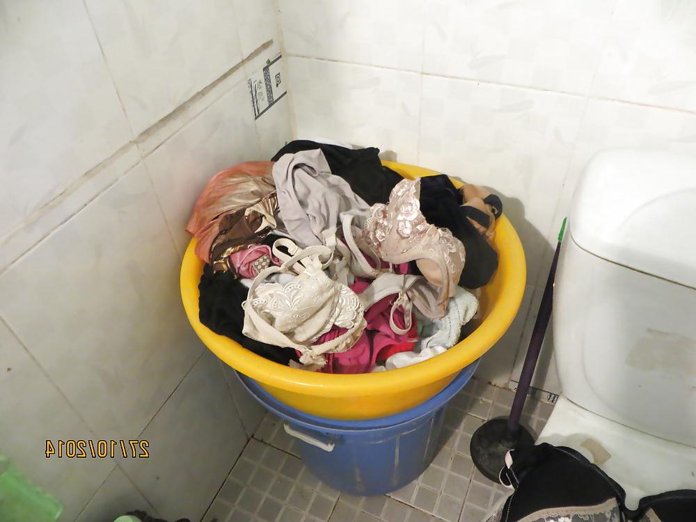17P Cum on many my sexy neighbour girl's dirty panties 27102014