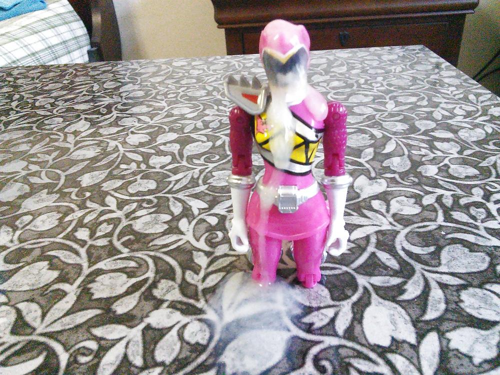 5P Cum on: Dino Charge(Kyoryu) Pink