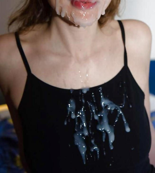 20P Cum on clothes,feet and heels