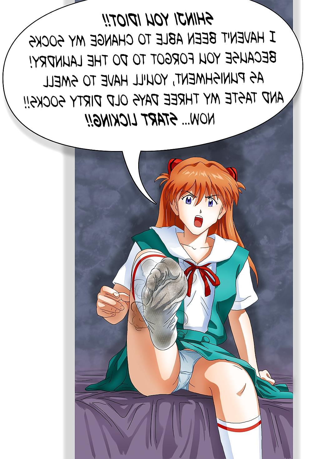 25P Stinky & Smelly Anime Feet