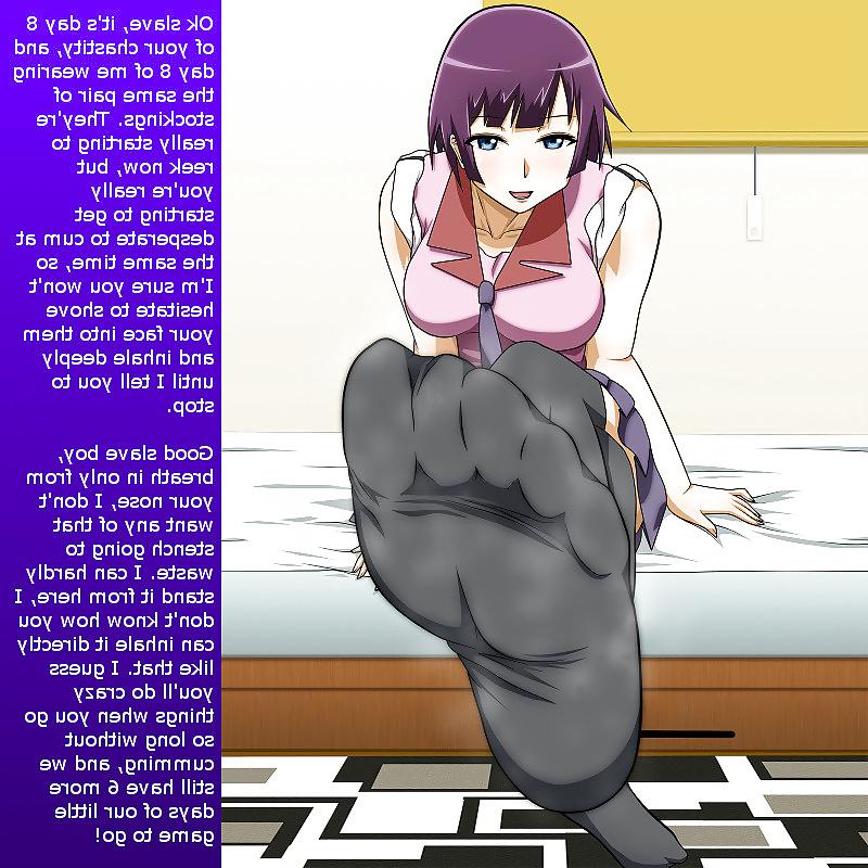 25P Stinky & Smelly Anime Feet