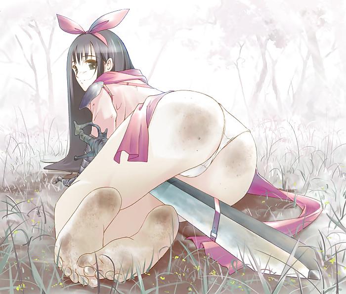 25P Stinky & Smelly Anime Feet