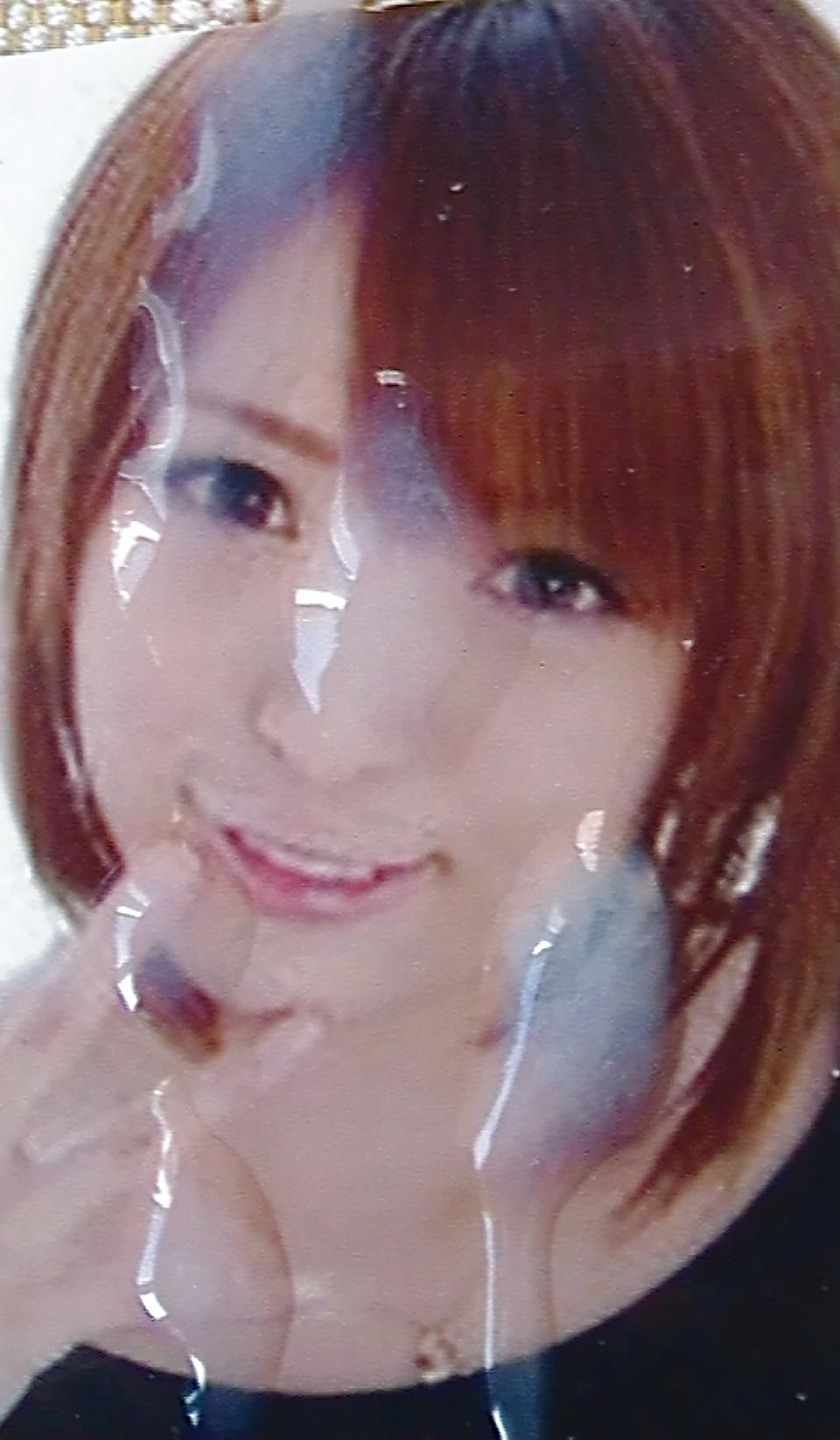 25P Cum on beautiful japaness girl