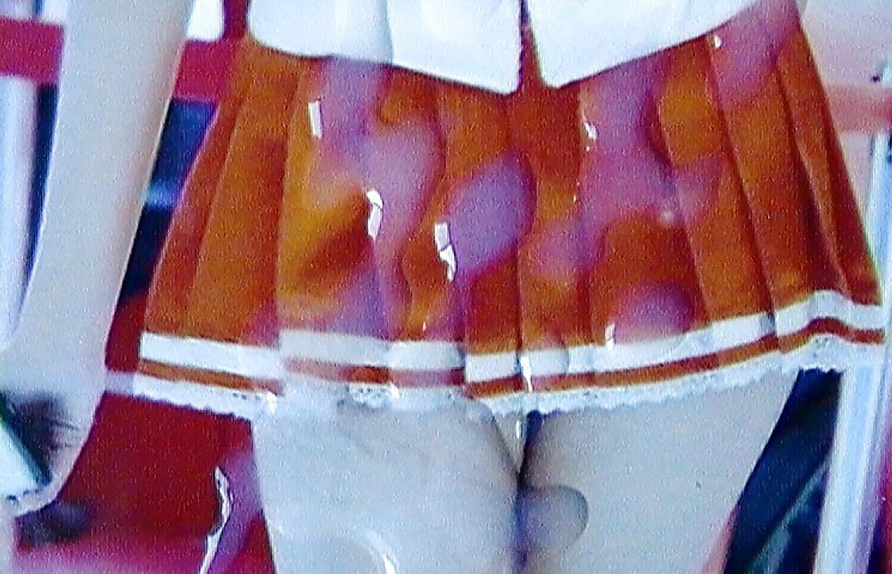 25P Cum on beautiful japaness girl