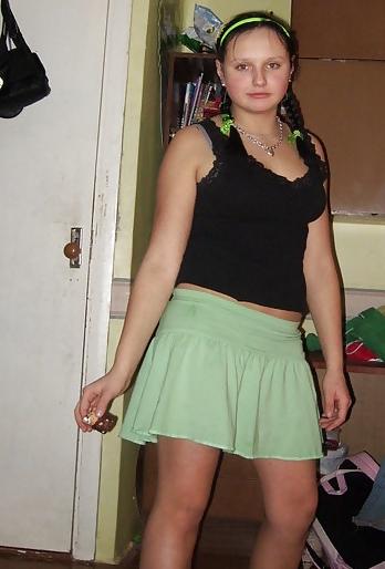 25P Estonian teens-02 beach bra panties party