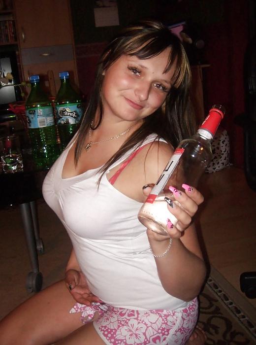 25P Estonian teens-02 beach bra panties party