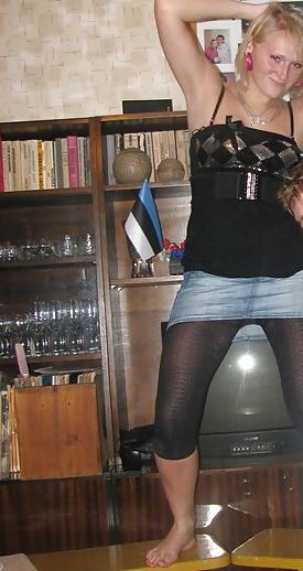 25P Estonian teens-02 beach bra panties party