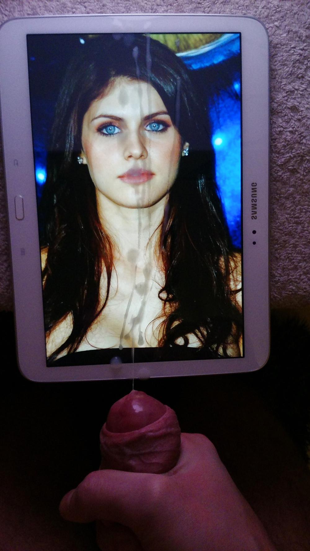 25P Cum on Alexandra Daddario