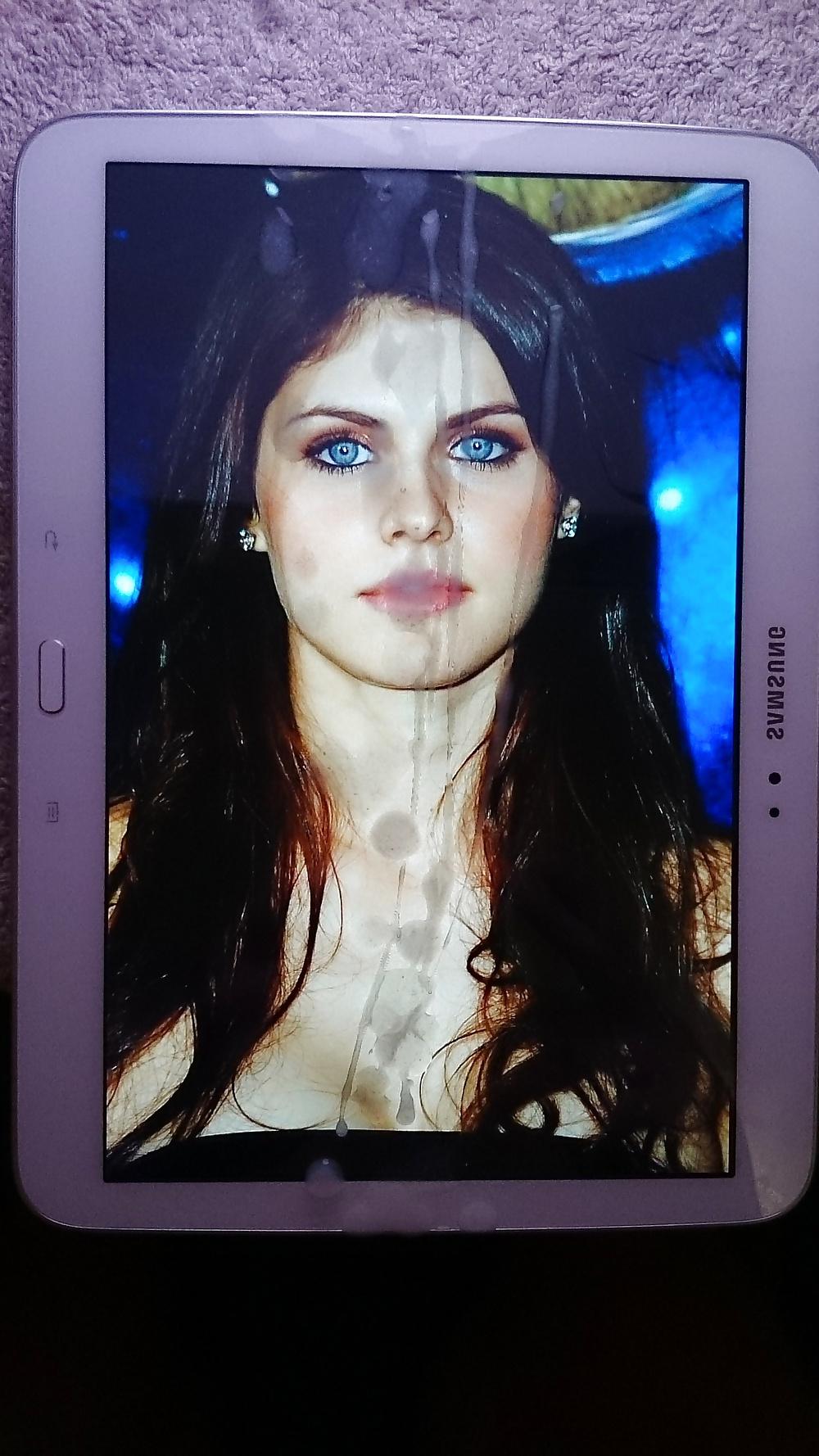 25P Cum on Alexandra Daddario