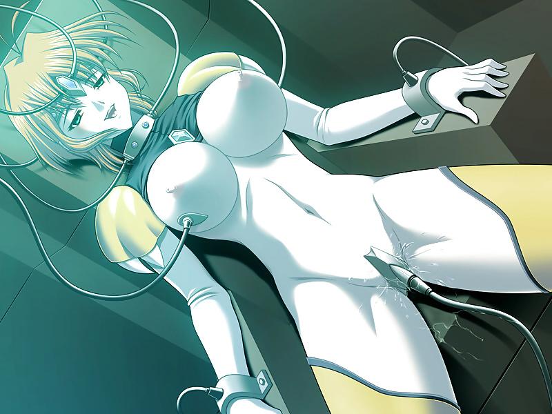 17P Anime cartoon female electrosex. Estim. E-stim - 8