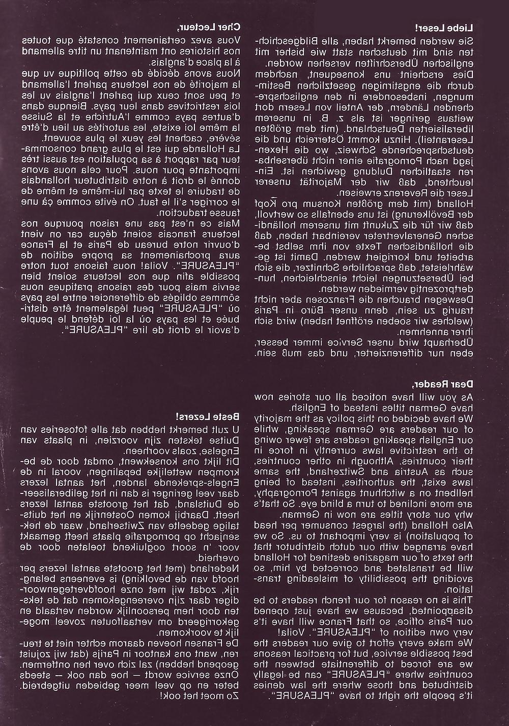 25P Pleasure 011 Porno magazine