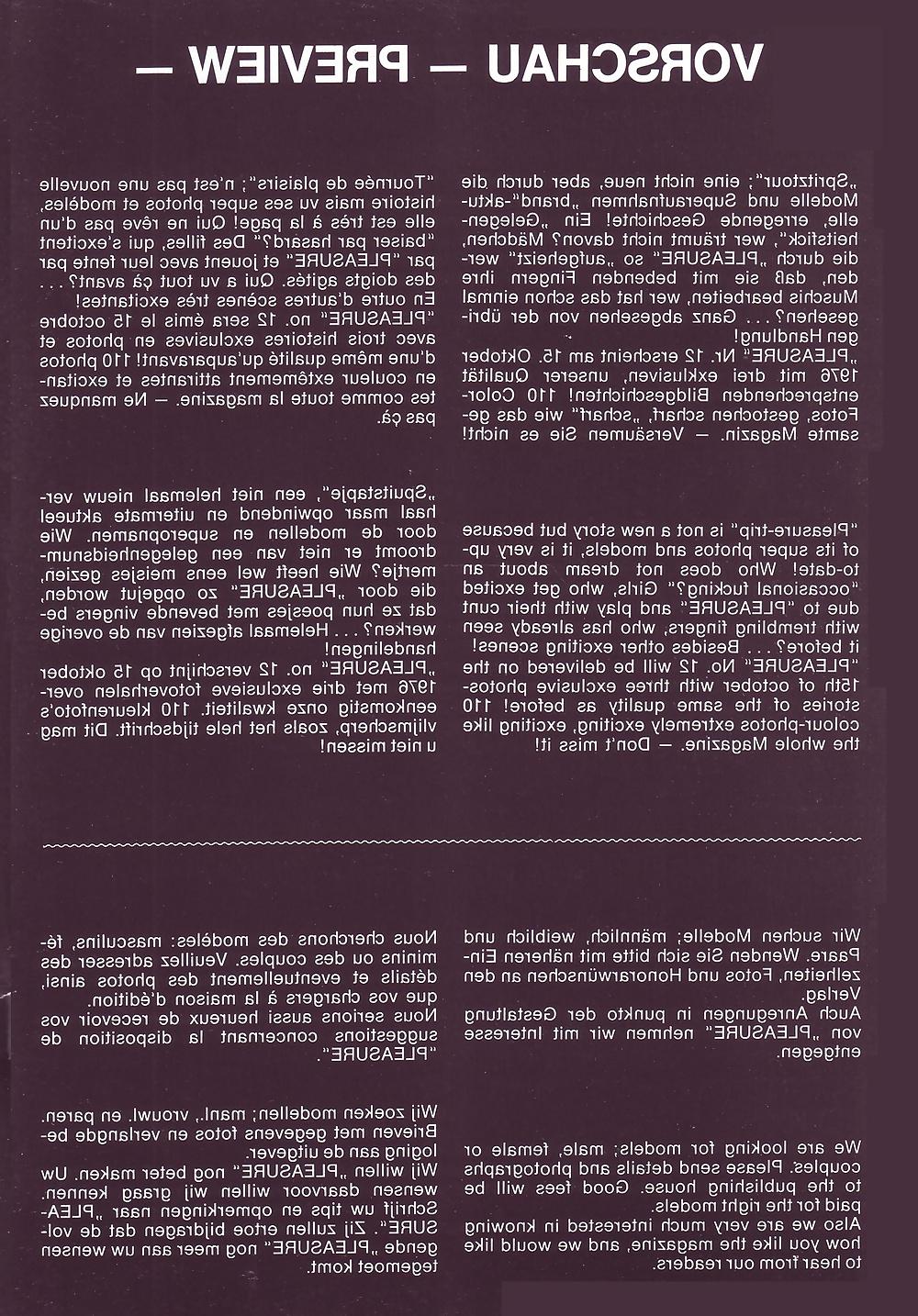 25P Pleasure 011 Porno magazine