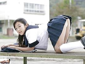 25P Japanese schoolgirl