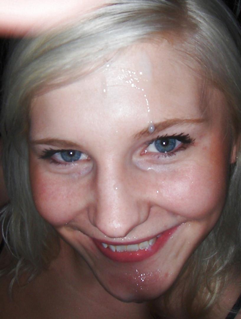 25P Blondes Faces And Cum
