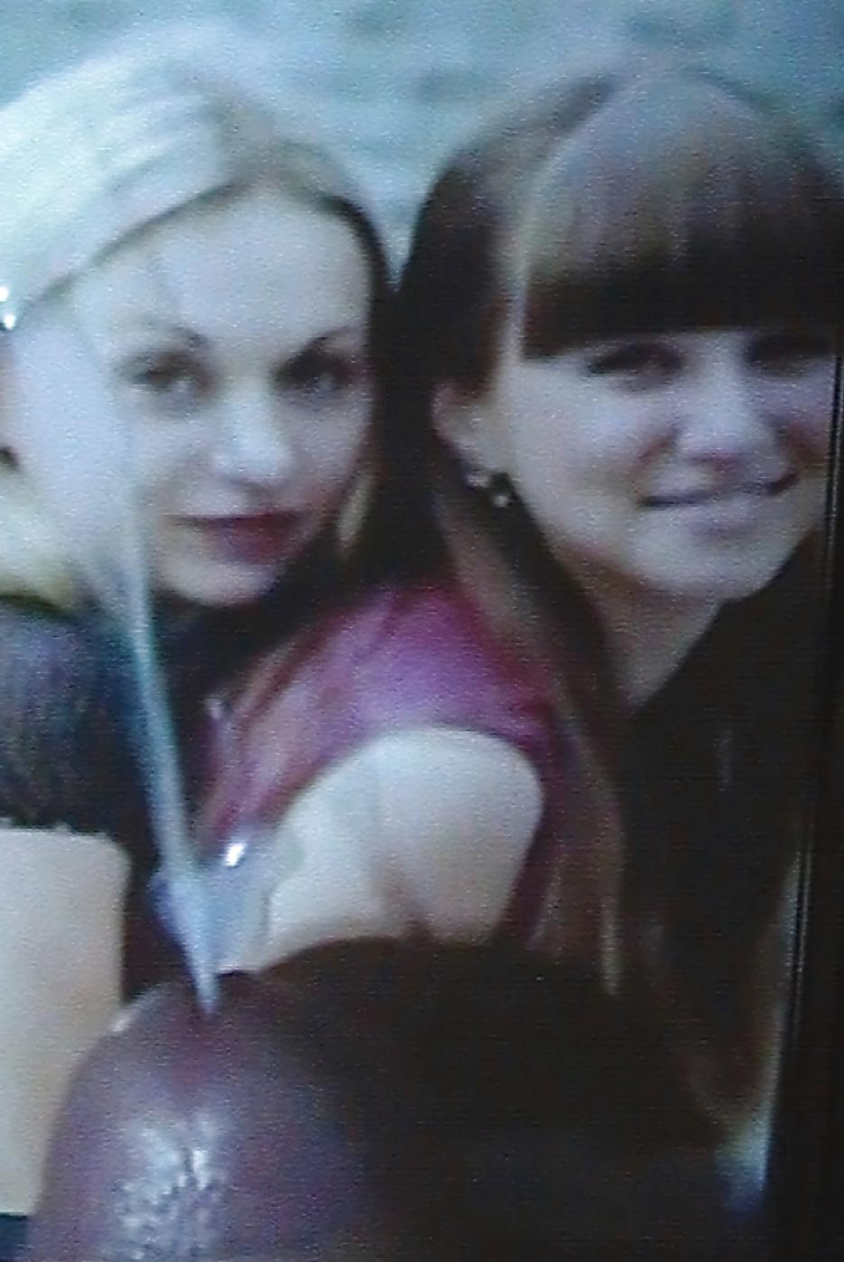 25P Cum on girlfriend blonde in black dress