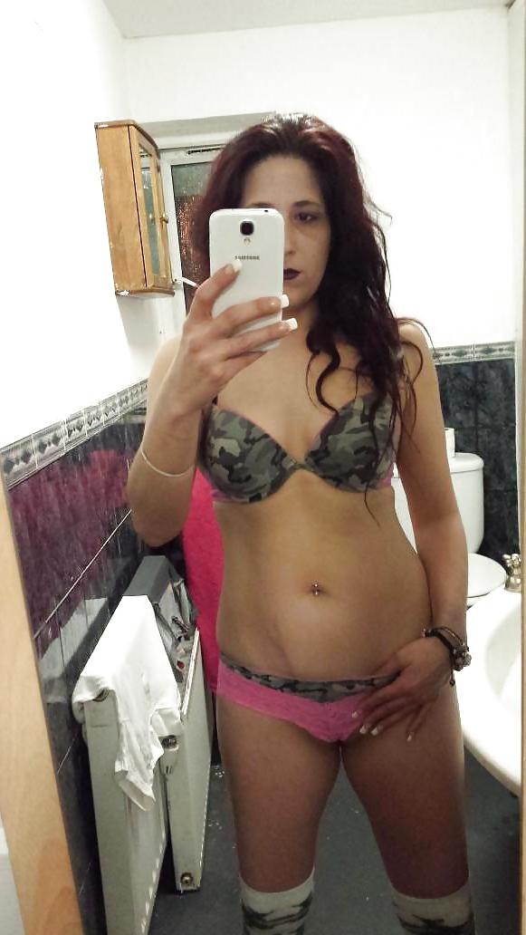 4P Pink & Grey Camo - Bra & Panties