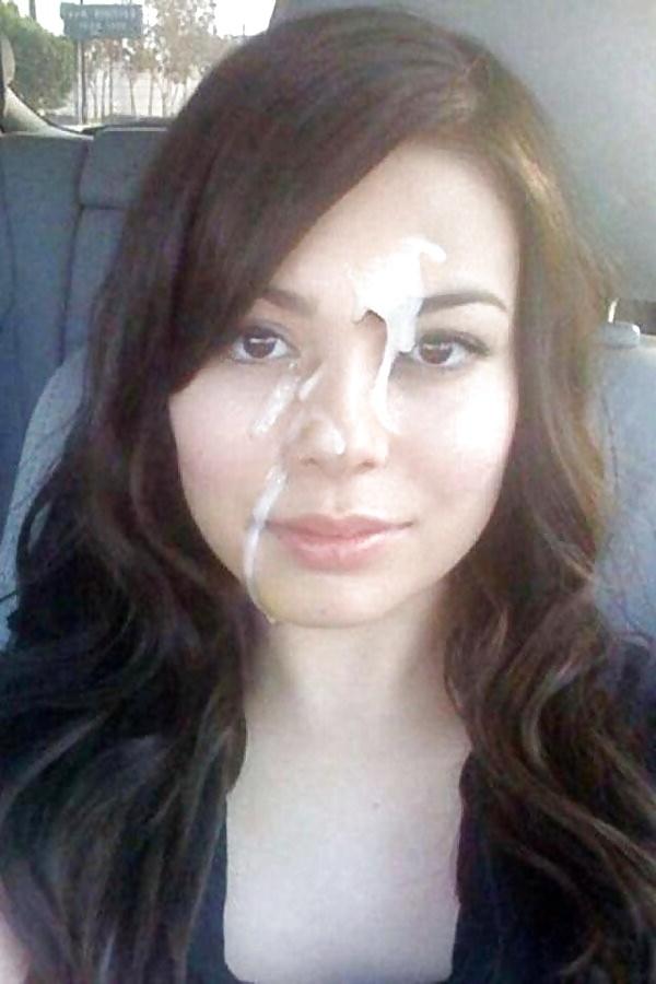 25P Brunettes Cum Faces