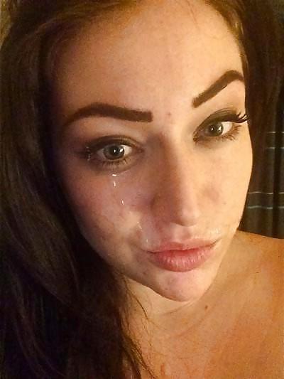 25P Brunettes Cum Faces