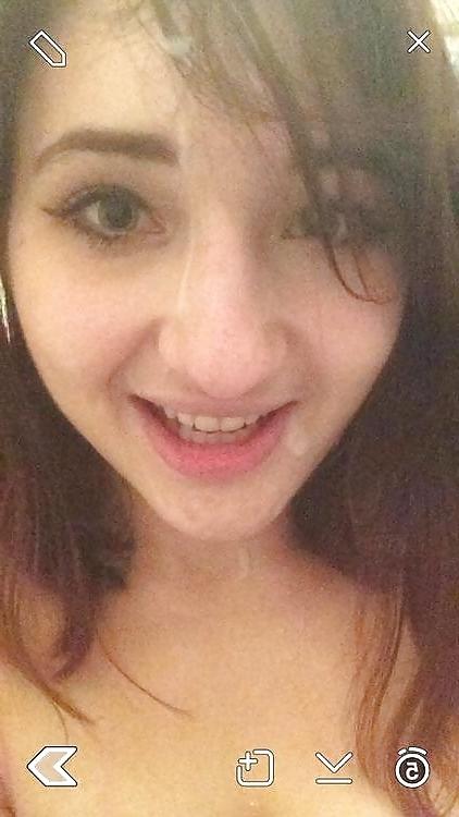 25P Brunettes Cum Faces