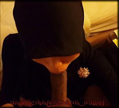 4P Indonesia- jilbab tudung hisap sampe pancut