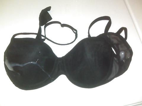 10P My big hot loads on bra's. Panties maybe? What do you think?