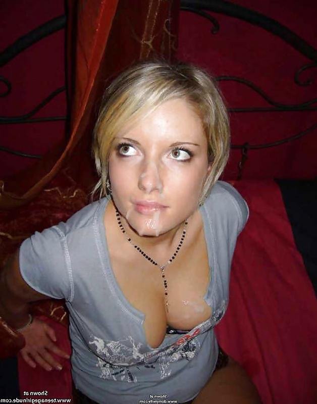 9P Blondie Girl Cum Face - BBenito