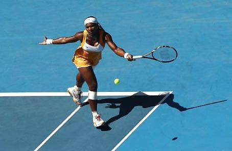 21P Beautiful Tennis Girl Serena by TROC