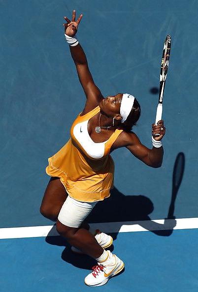 21P Beautiful Tennis Girl Serena by TROC