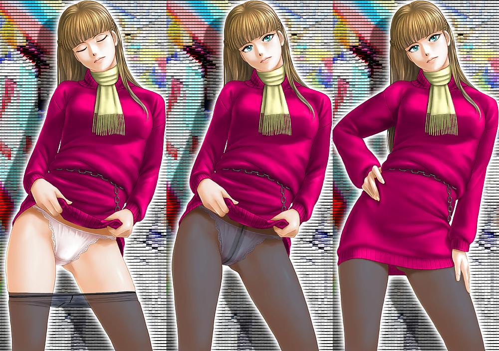 20P Pantyhose and Tights Anime-Manga-Hentai Volume 2.