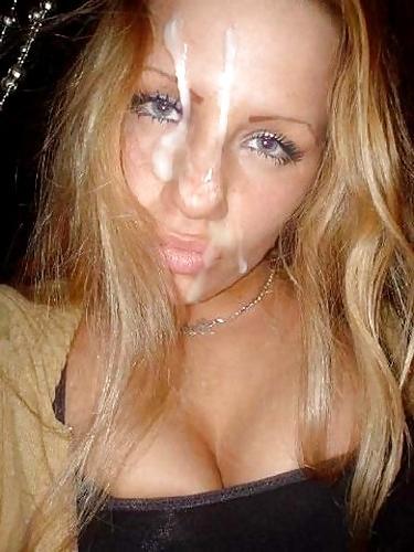 15P Cumshot on young face