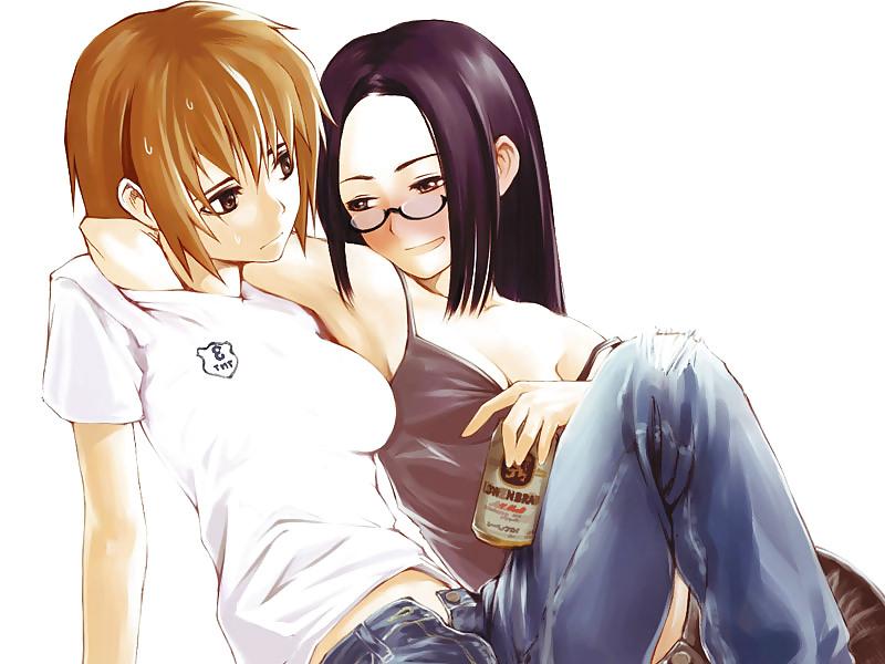 20P Pure Lesbian Anime-Manga-Hentai Volume 2.