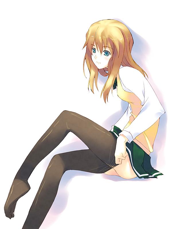 20P Pantyhose & Tights Anime-Manga-Hentai Vol. 6: School Girls.