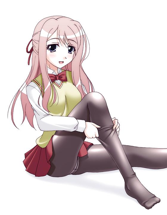 20P Pantyhose & Tights Anime-Manga-Hentai Vol. 6: School Girls.