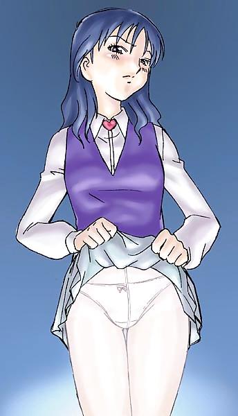 20P Pantyhose & Tights Anime-Manga-Hentai Vol. 6: School Girls.