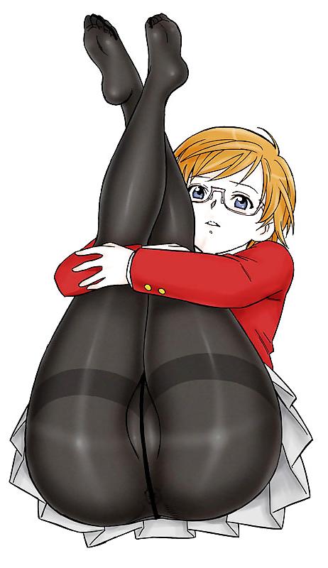 20P Pantyhose & Tights Anime-Manga-Hentai Vol. 7: School Girls2.