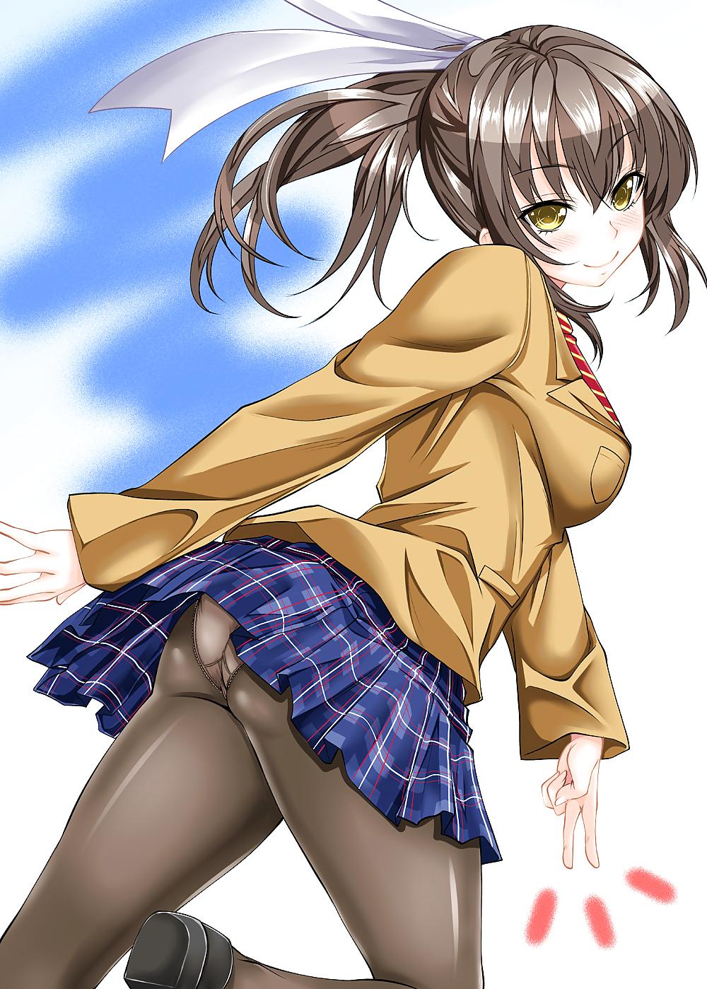 20P Pantyhose & Tights Anime-Manga-Hentai Vol. 7: School Girls2.