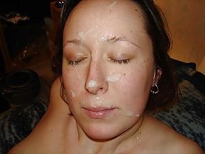 24P Sperma ins Gesicht