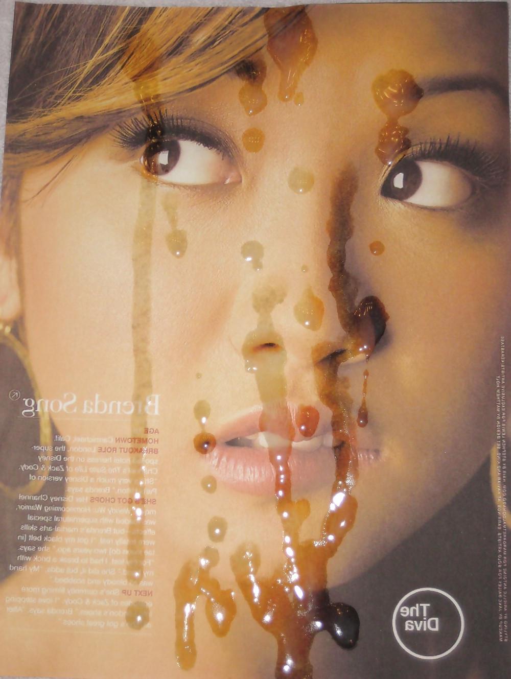14P Cum on brenda song