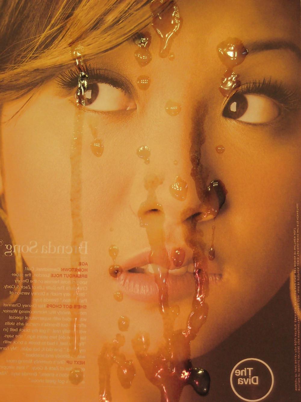 14P Cum on brenda song