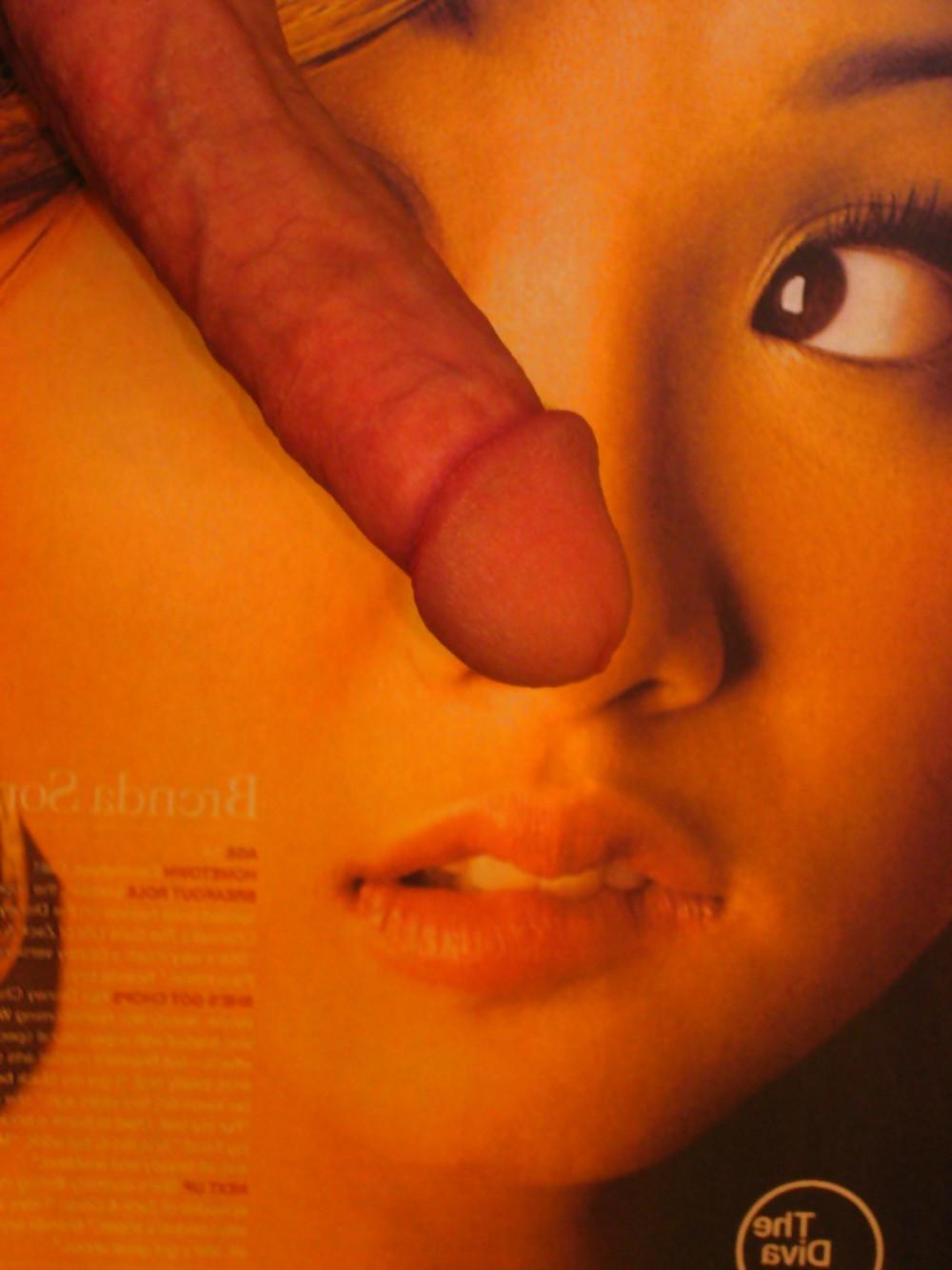 14P Cum on brenda song