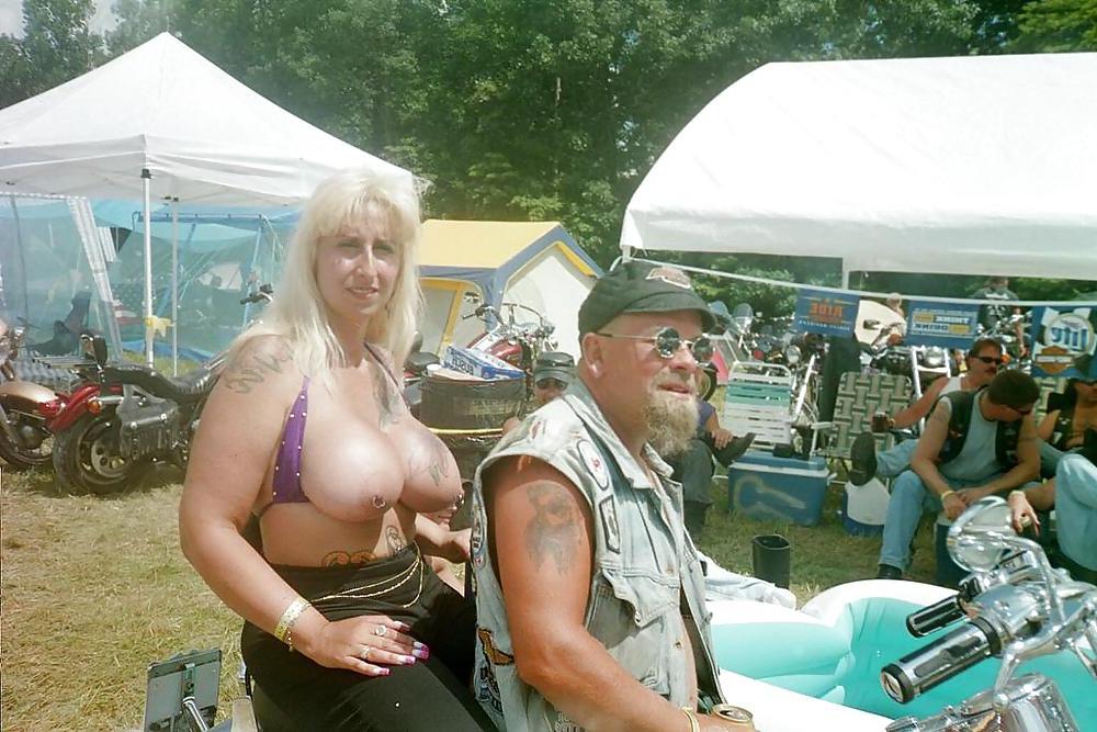 20P Busty women 45 (biker girls special)