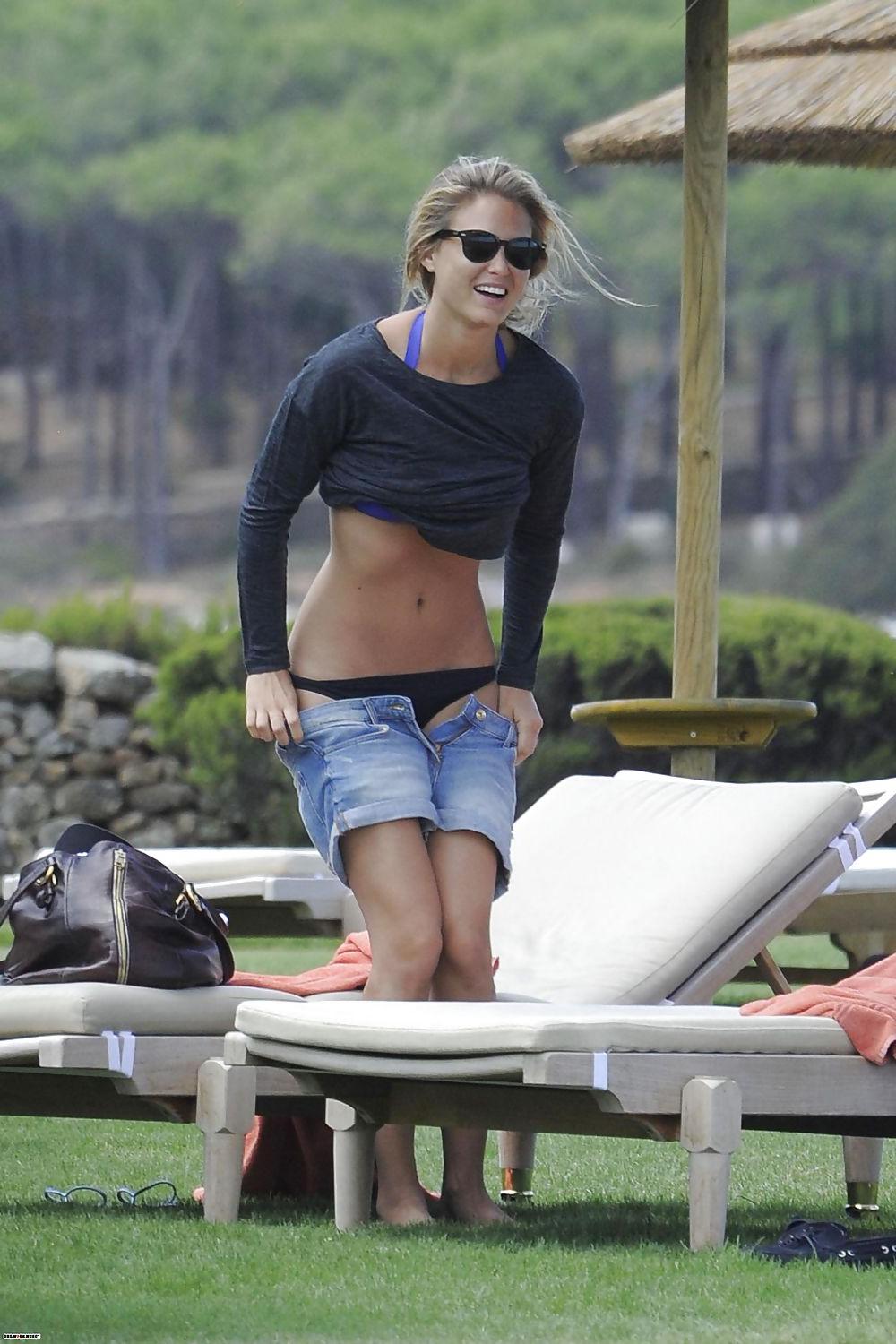25P Bar Refaeli day 2 in BIKINI in Porto Cervo ASSS & Aerola