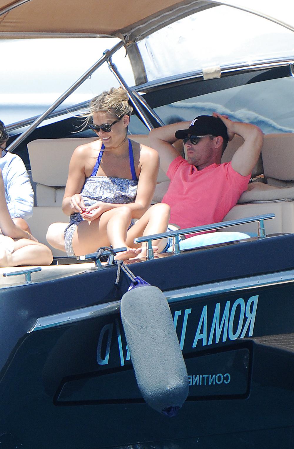 25P Bar Refaeli wearing a BIKINI in Porto Cervo Italy