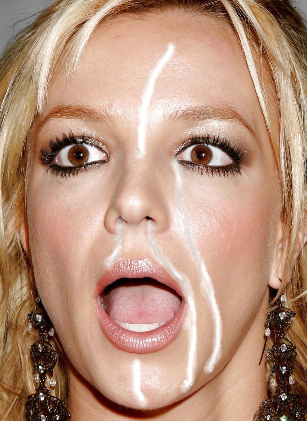 6P Britney Spears Fake Facial but pretty good.