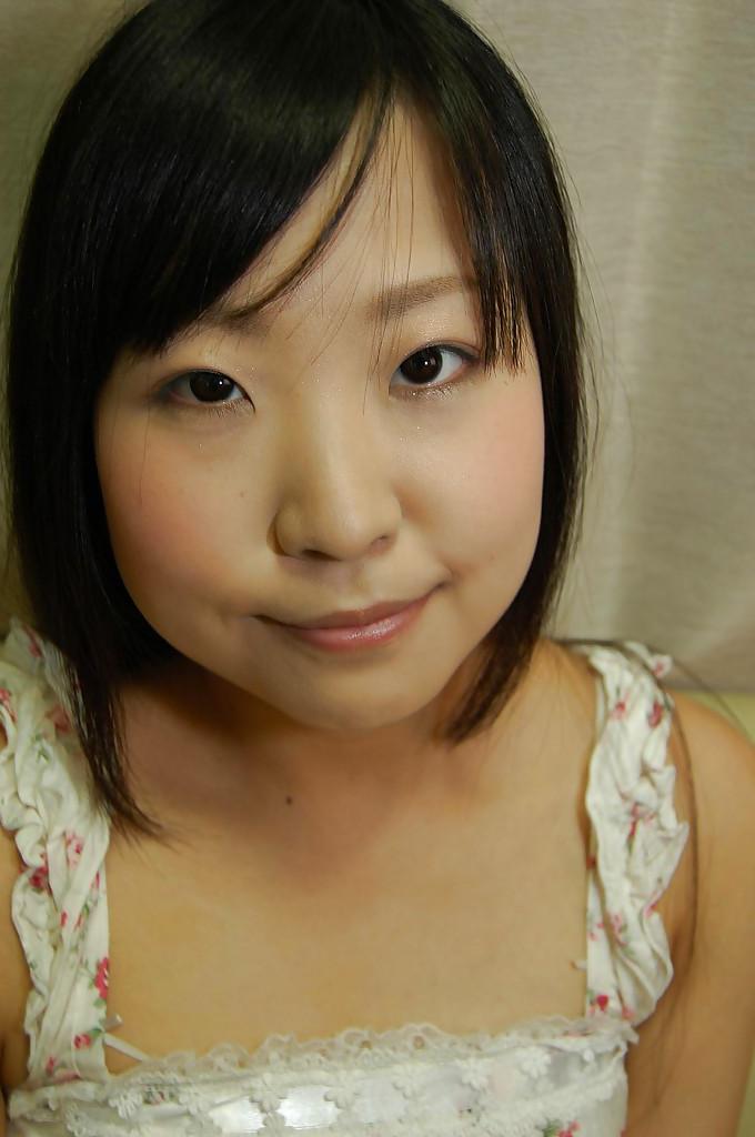 15P Shy asian teen Jun Matsuzaki stripping down and playing with a vibrator