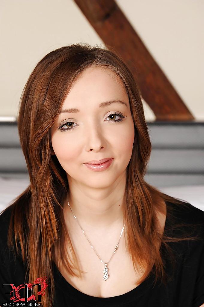 16P Gracious babe Lucy Wilde puts her impressively big tits in the front