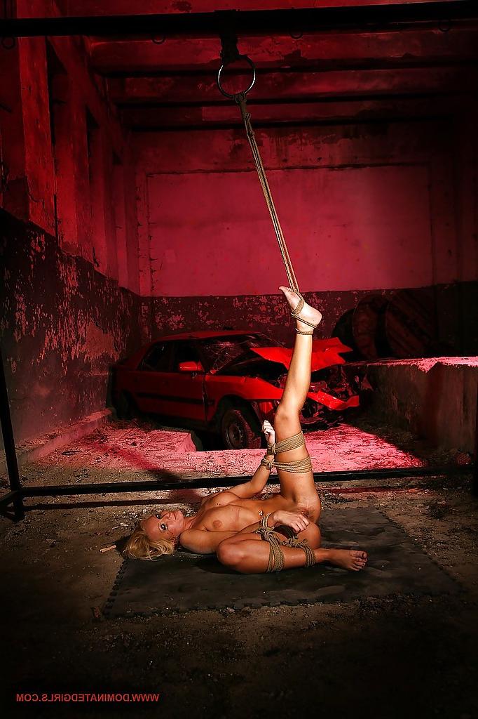 16P MILF babe with big tits Angela Winters teases her ass with BDSM toys