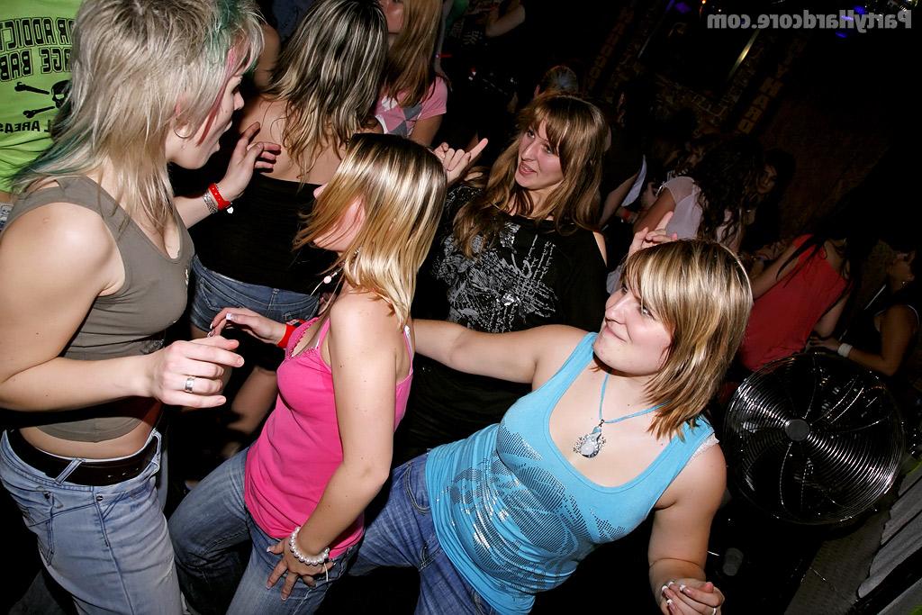 16P Lustful amateur gals going nasty and getting fucked at the wild party