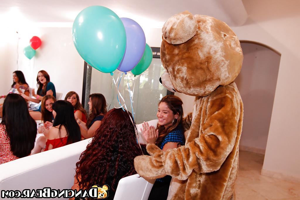 16P CFNM party with horny clothed bitches fucking with strippers